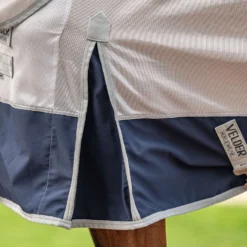 Velder Horsewear Premium Vliegendeken Rainless Fall Navy/Pearl Silver