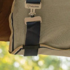 Velder Horsewear Premium Vliegendeken Waterproof-Top Navy/Pearl Silver