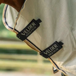Velder Horsewear Premium Vliegendeken Waterproof-Top Navy/Pearl Silver