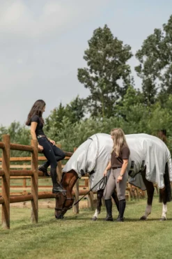 Velder Horsewear Premium Vliegendeken Pearl Grey