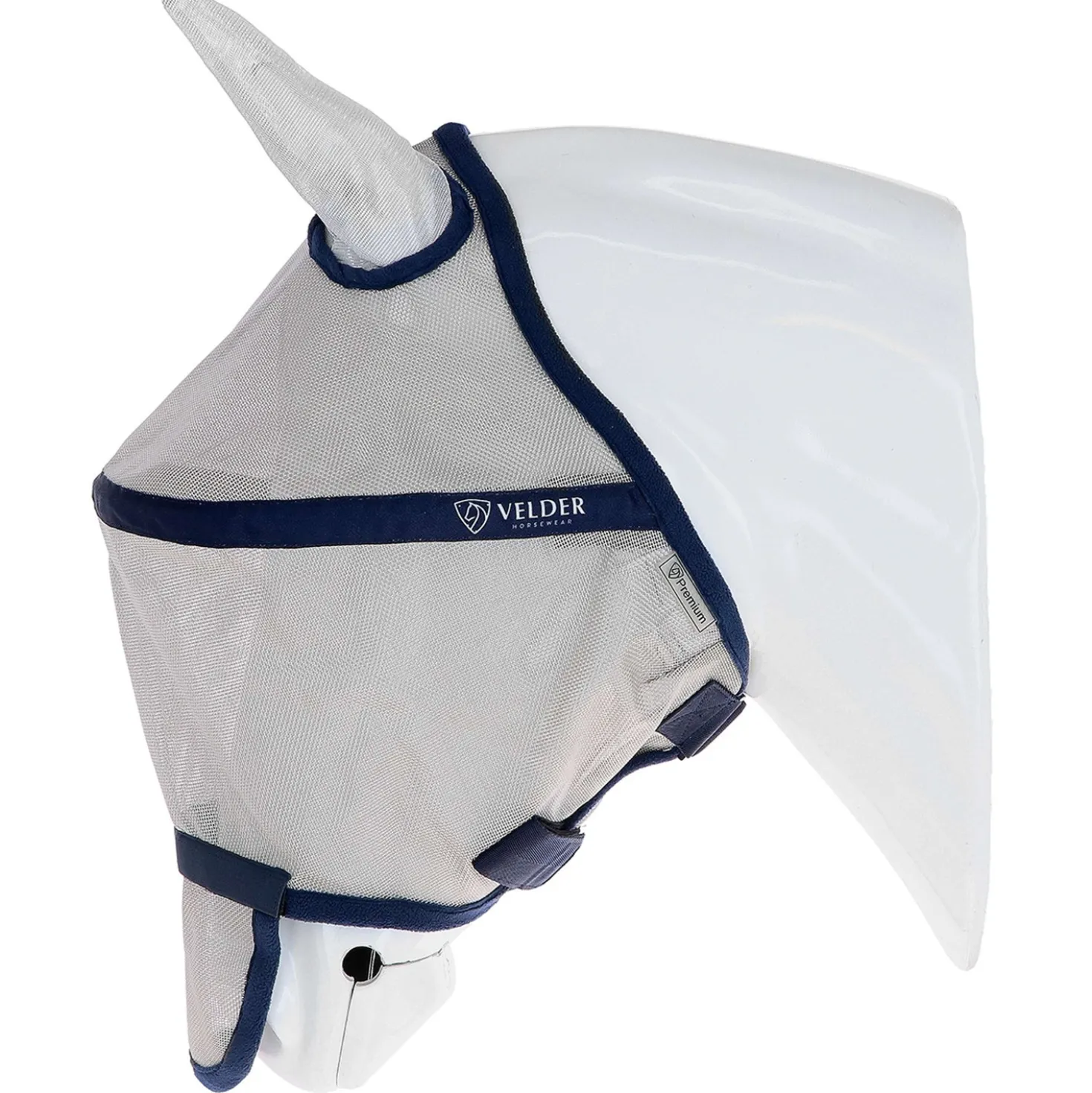 Velder Horsewear Premium Vliegenmasker Comfort Space Tan/Navy