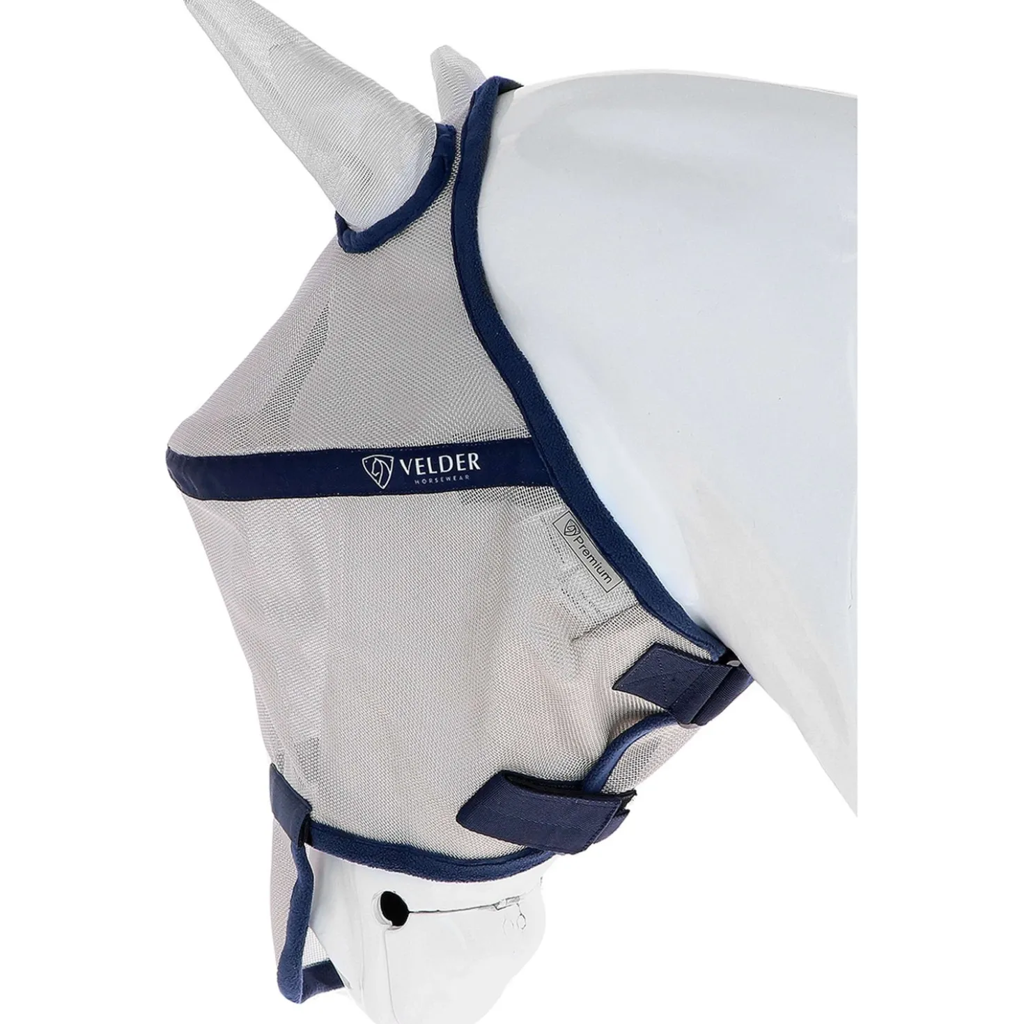 Velder Horsewear Premium Vliegenmasker Comfort Space Tan/Navy