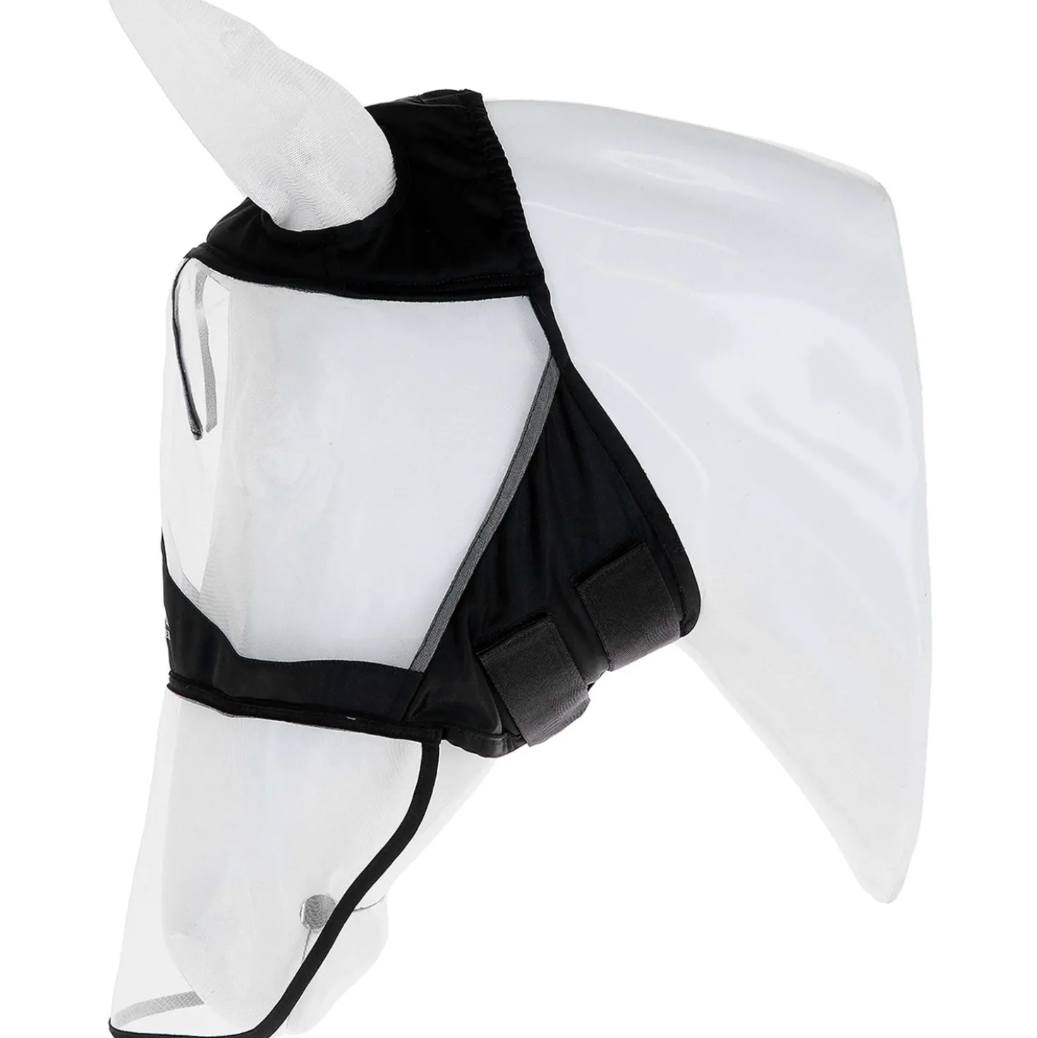 Velder Horsewear Premium Vliegenmasker met Oren en Neus Zwart