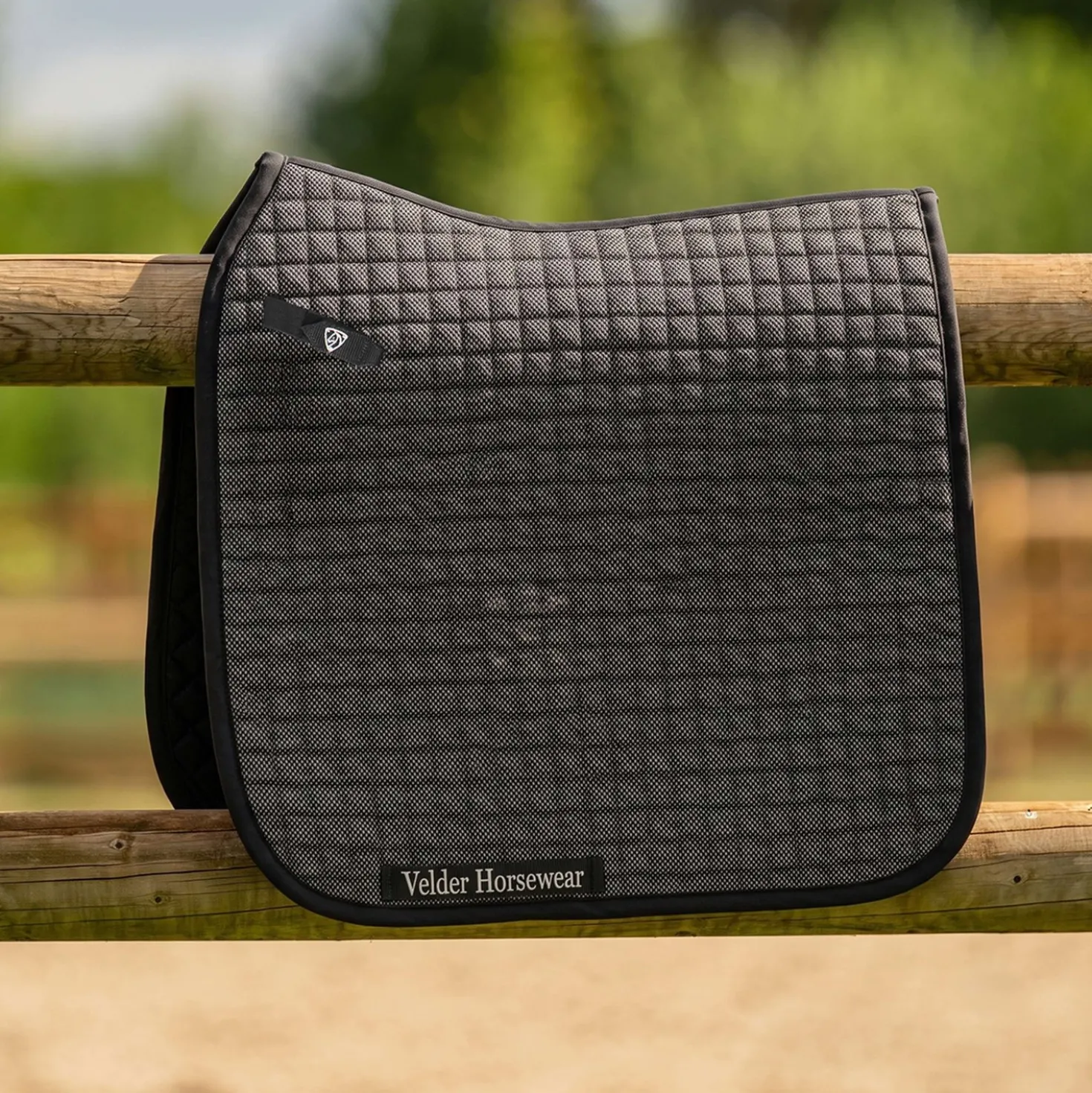 Velder Horsewear Premium Zadeldekje Bamboo Dressuur Zwart