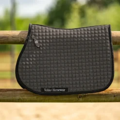 Velder Horsewear Premium Zadeldekje Bamboo Springen Zwart