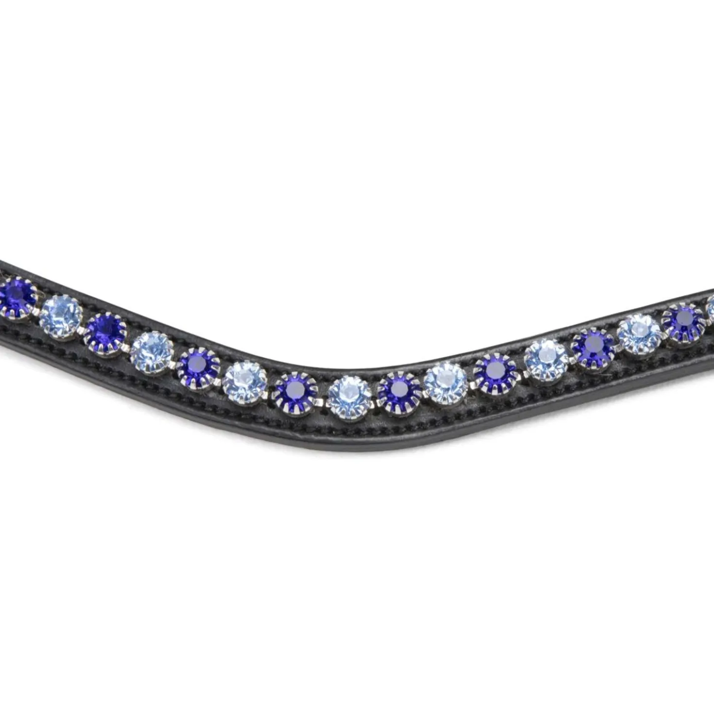 Velociti by Shires Frontriem GARA Blue Diamante Zwart