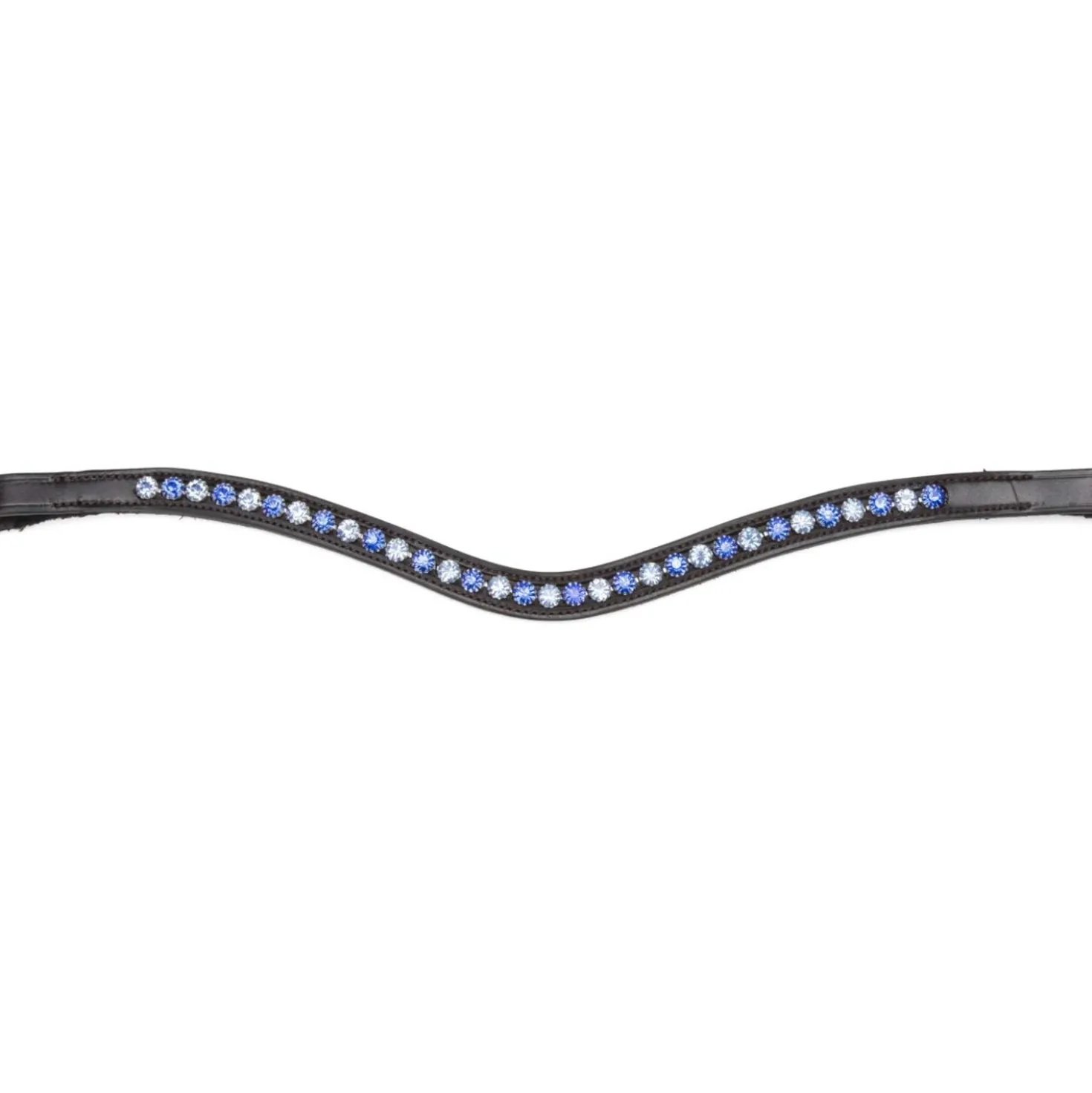 Velociti by Shires Frontriem GARA Blue Diamante Zwart