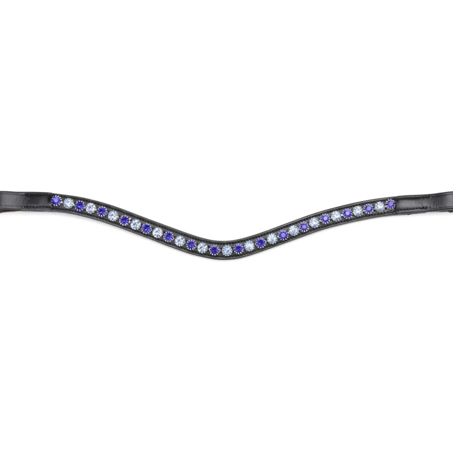 Velociti by Shires Frontriem GARA Blue Diamante Zwart