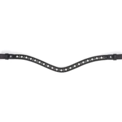 Velociti by Shires Frontriem GARA Black Diamante Zwart