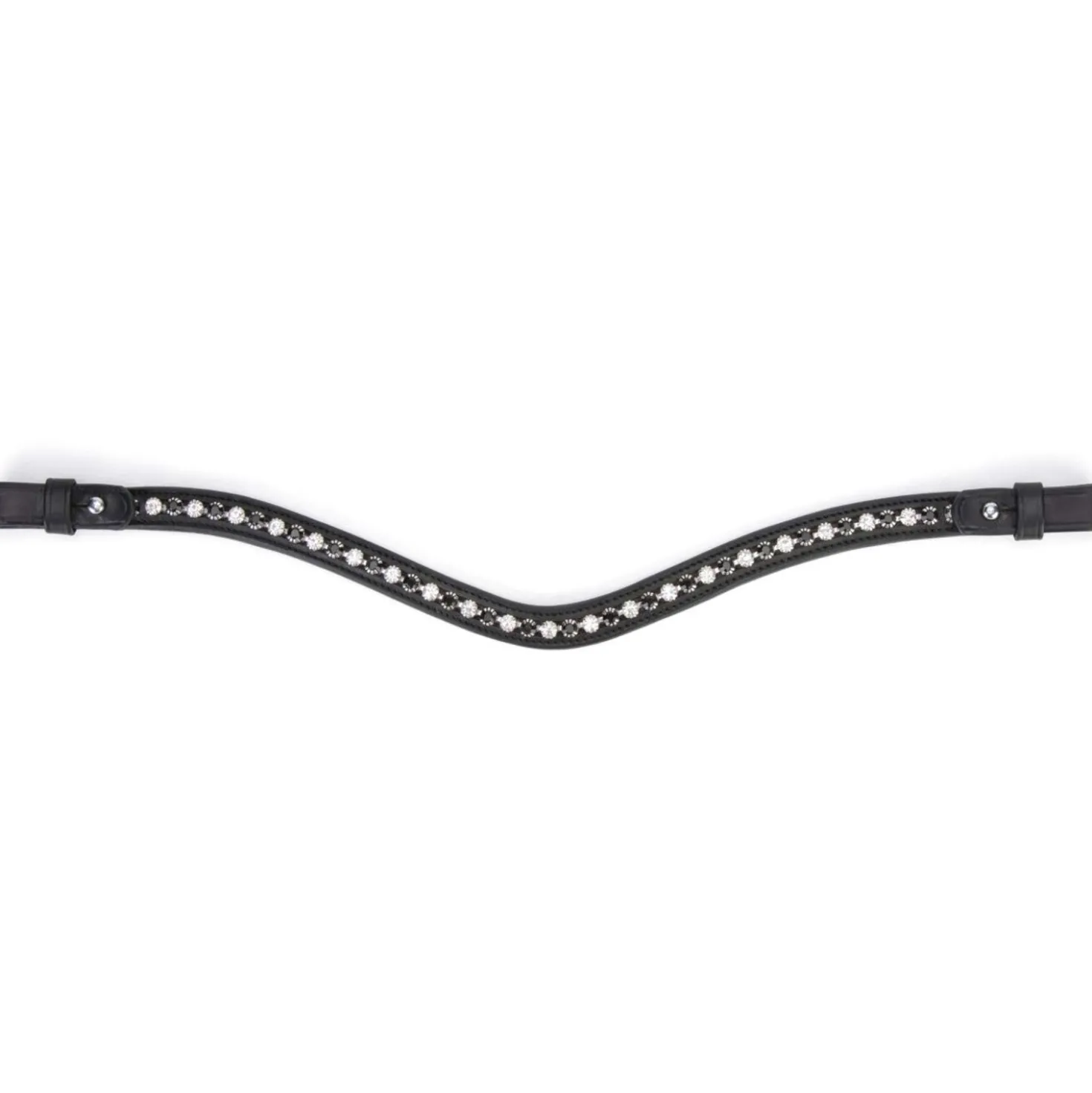 Velociti by Shires Frontriem GARA Black Diamante Zwart