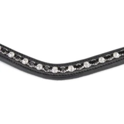 Velociti by Shires Frontriem GARA Black Diamante Zwart
