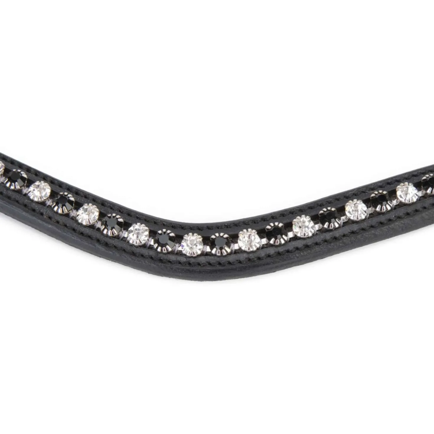 Velociti by Shires Frontriem GARA Black Diamante Zwart