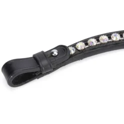 Velociti by Shires Frontriem GARA Iridescent Diamante Zwart