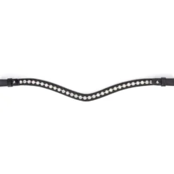 Velociti by Shires Frontriem GARA Iridescent Diamante Zwart