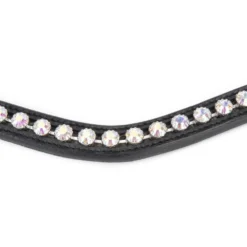 Velociti by Shires Frontriem GARA Iridescent Diamante Zwart