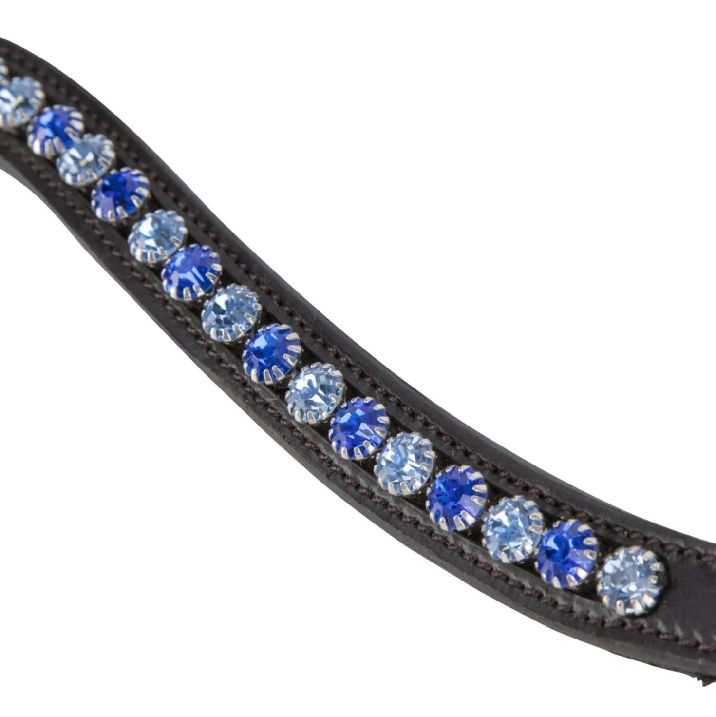 Velociti by Shires Frontriem GARA Blue Diamante Havana