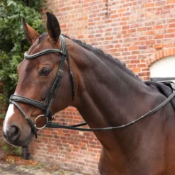 Velociti by Shires Teugels Lusso Elite Pro SureGrip Zwart