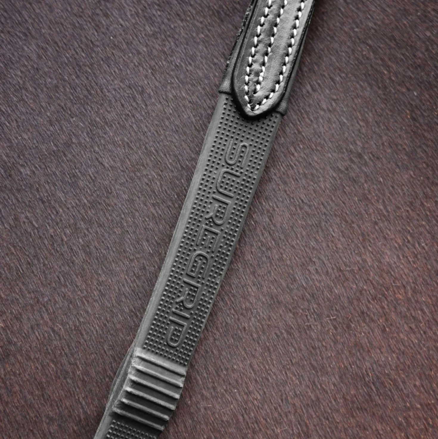 Velociti by Shires Teugels Lusso Elite Pro SureGrip Zwart