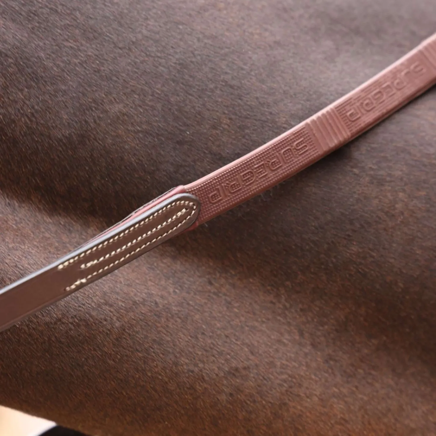Velociti by Shires Teugels Lusso Elite Pro SureGrip Havana