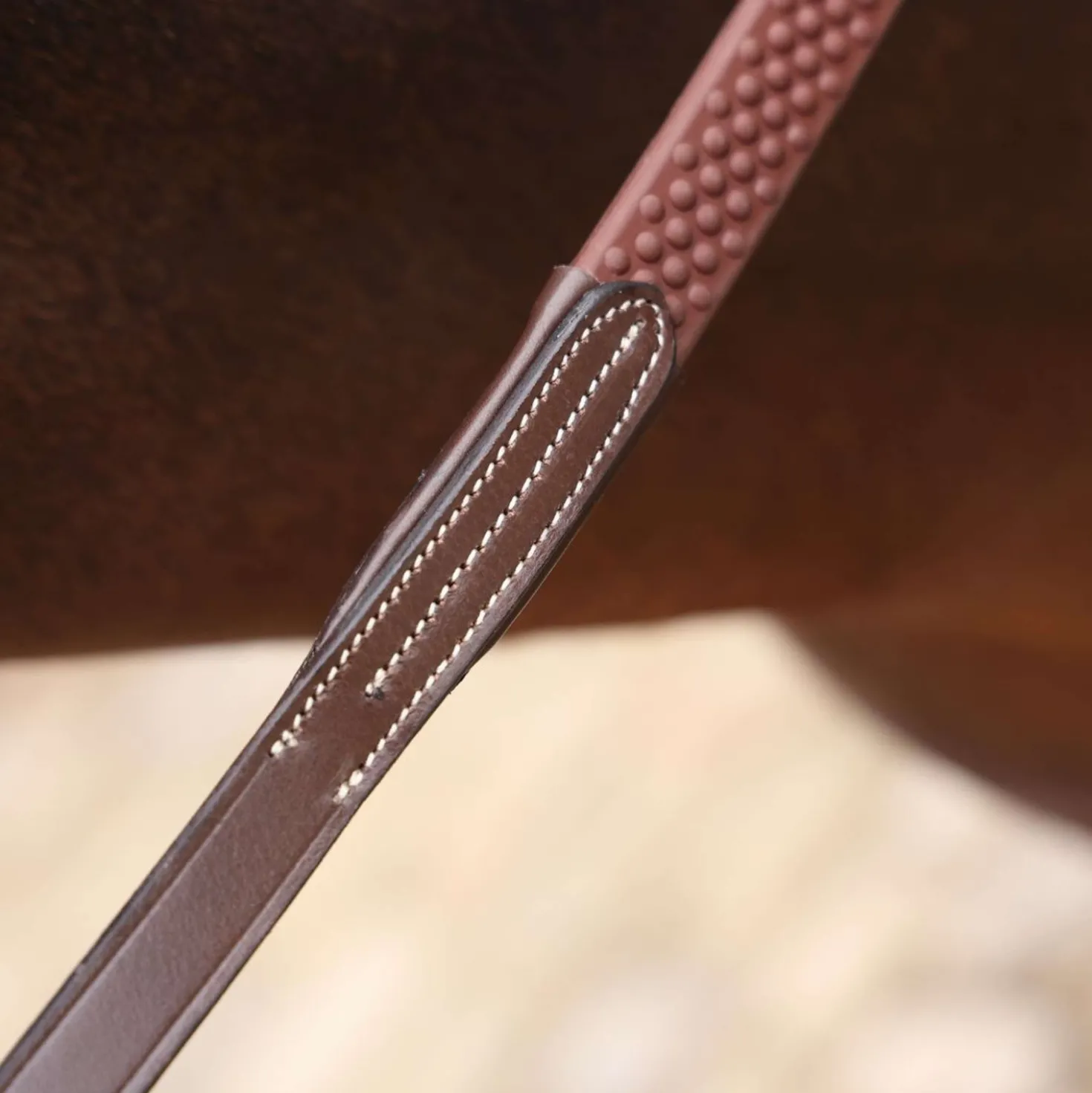 Velociti by Shires Teugels Lusso Elite Pro SureGrip Havana