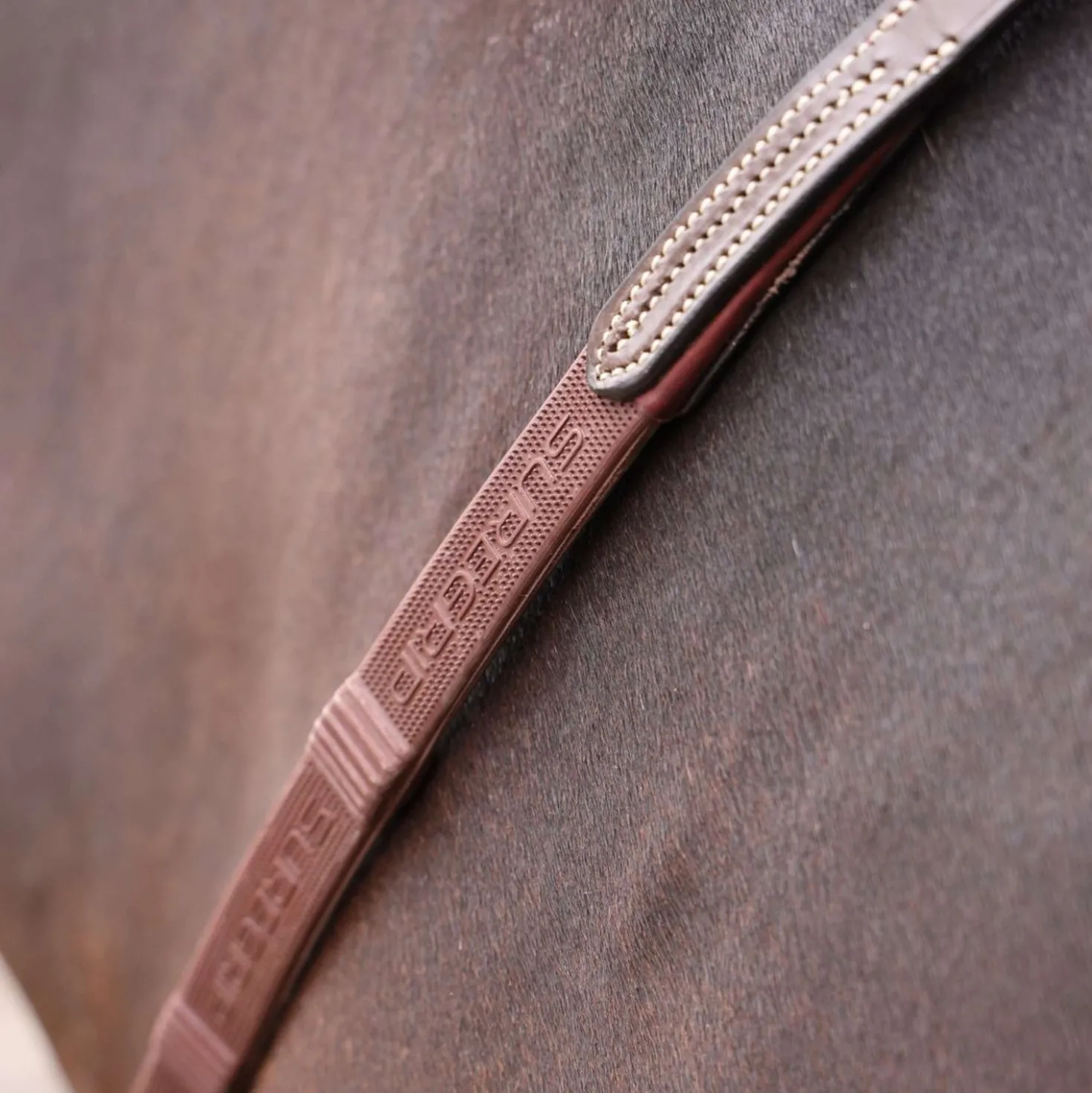 Velociti by Shires Teugels Lusso Elite Pro SureGrip Havana