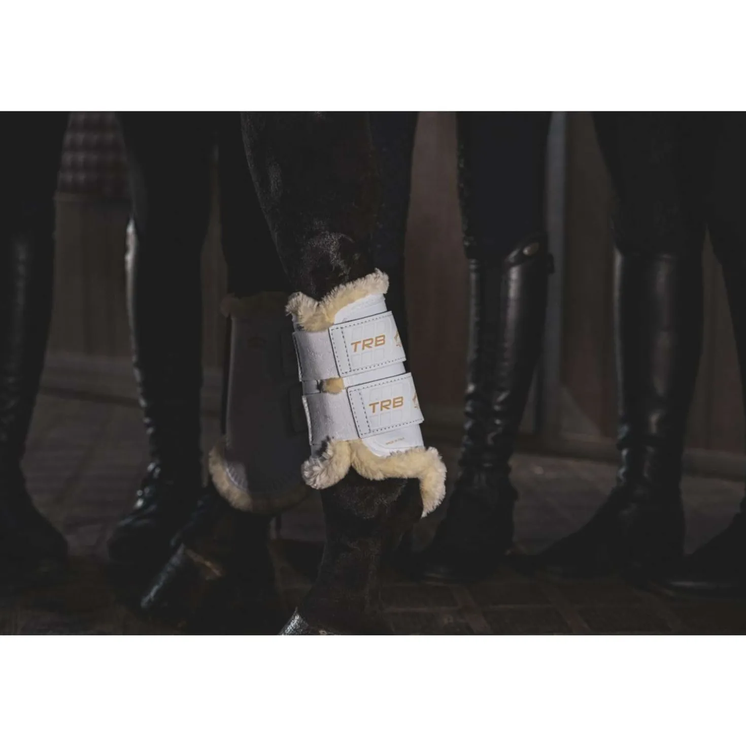 Veredus Beenbeschermers TRB Save the Sheep Front Wit
