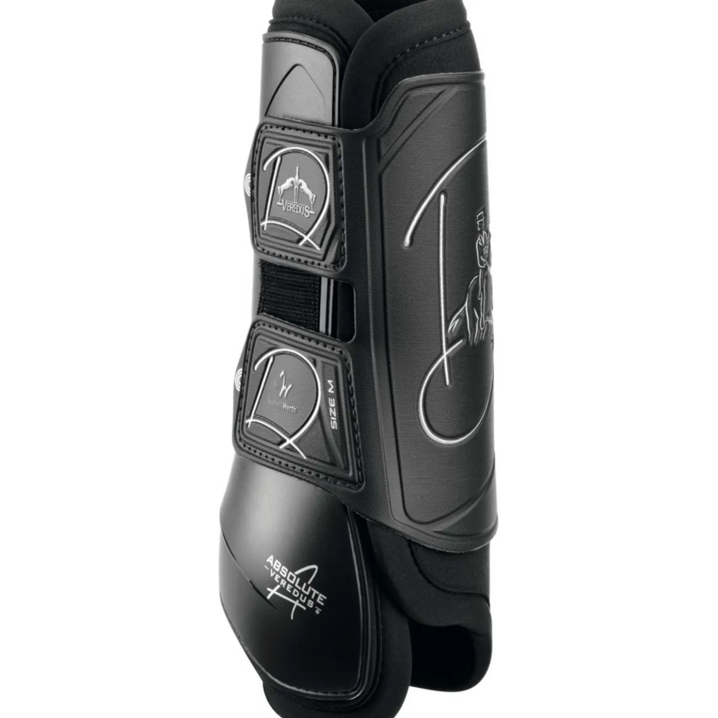 Veredus Peesbeschermers Absolute Easy Strap Rear Zwart