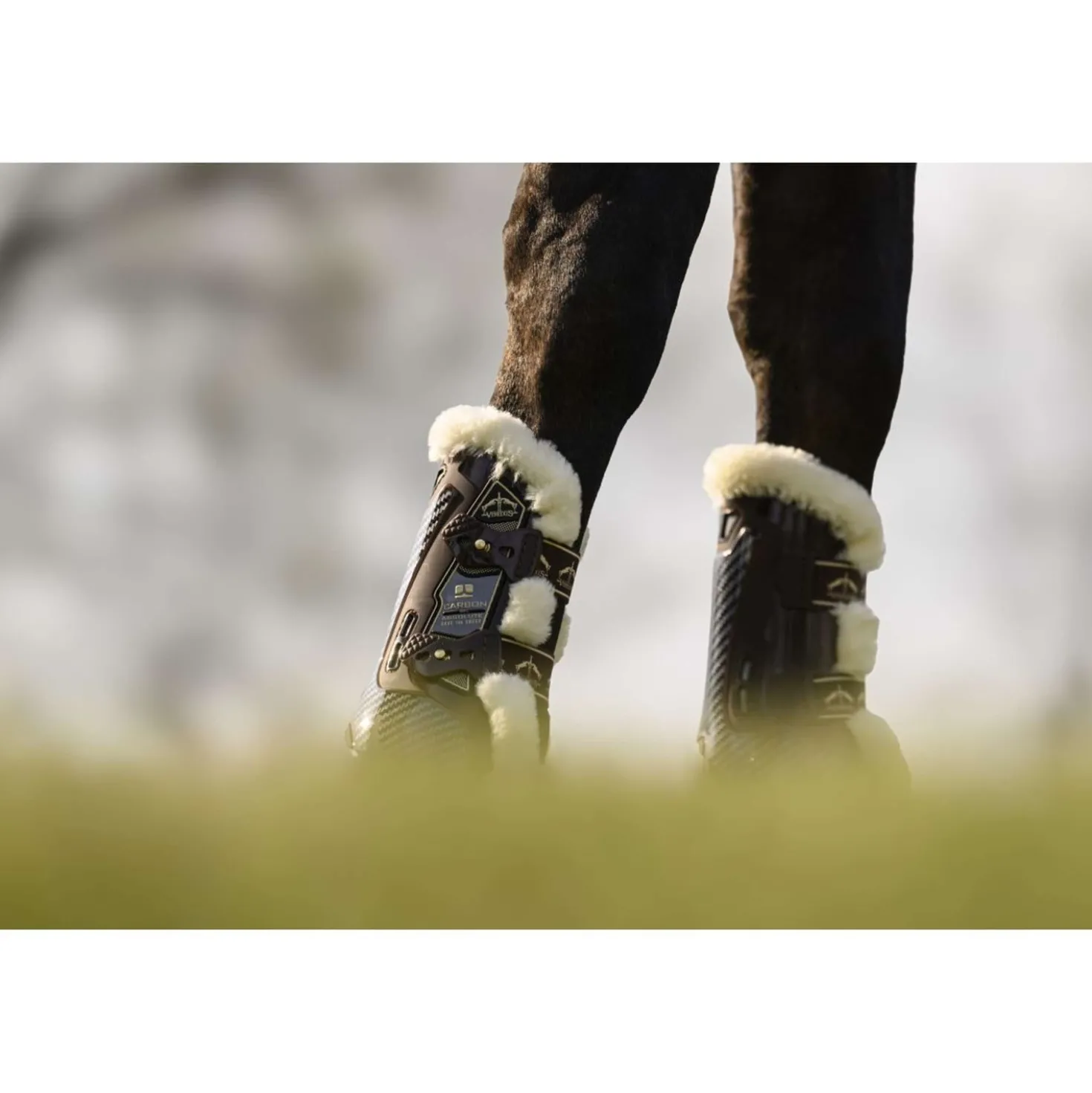 Veredus Peesbeschermers Carbon Gel Absolute Save the Sheep Front Bruin