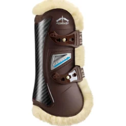 Veredus Peesbeschermers Carbon Gel Vento Front STS Bruin