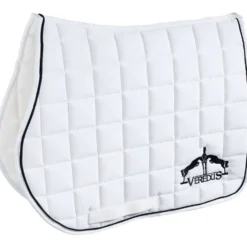 Veredus Zadeldekje Microfiber Springen Wit
