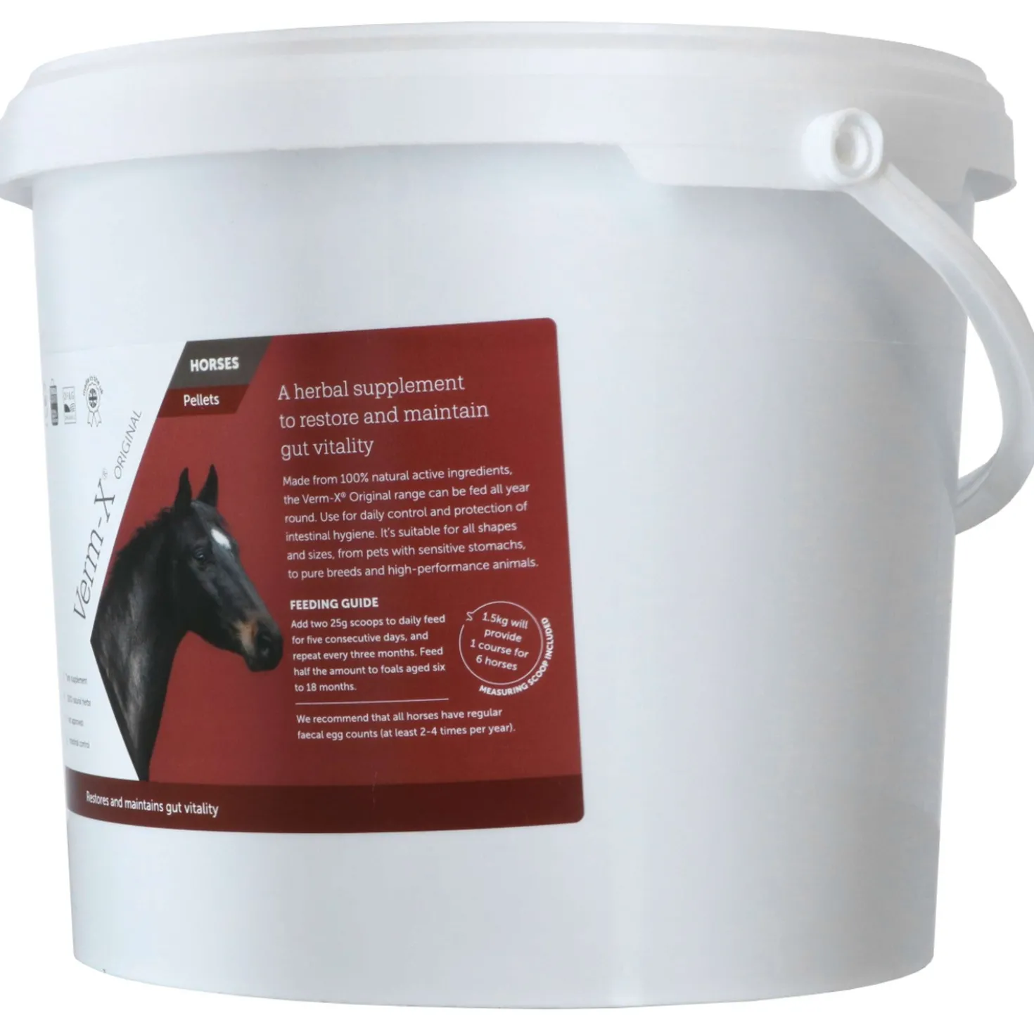 Verm-X Brokjes Extra Strong voor Paarden