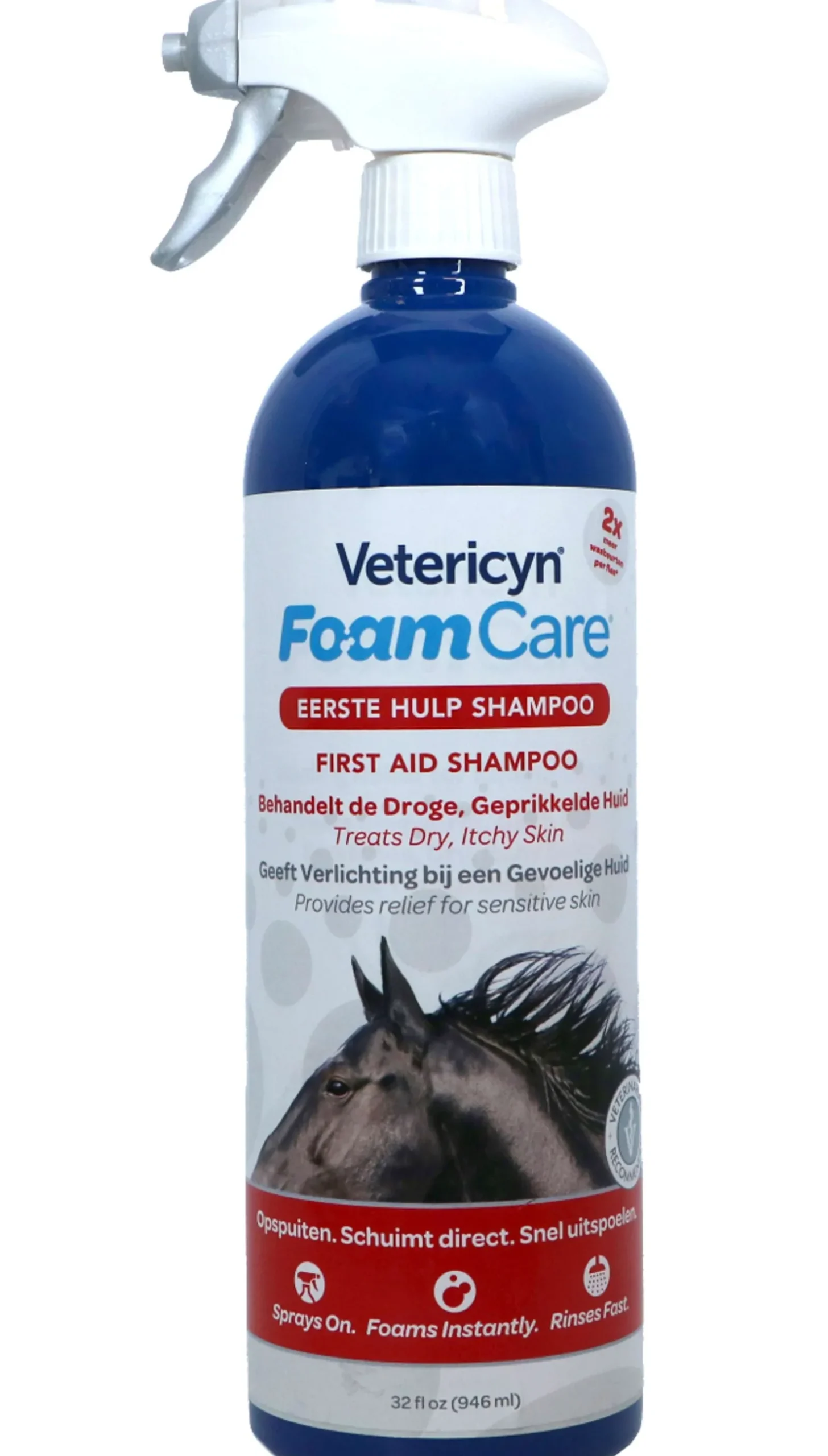 Vetericyn Foamcare Paardenshampoo Medicated