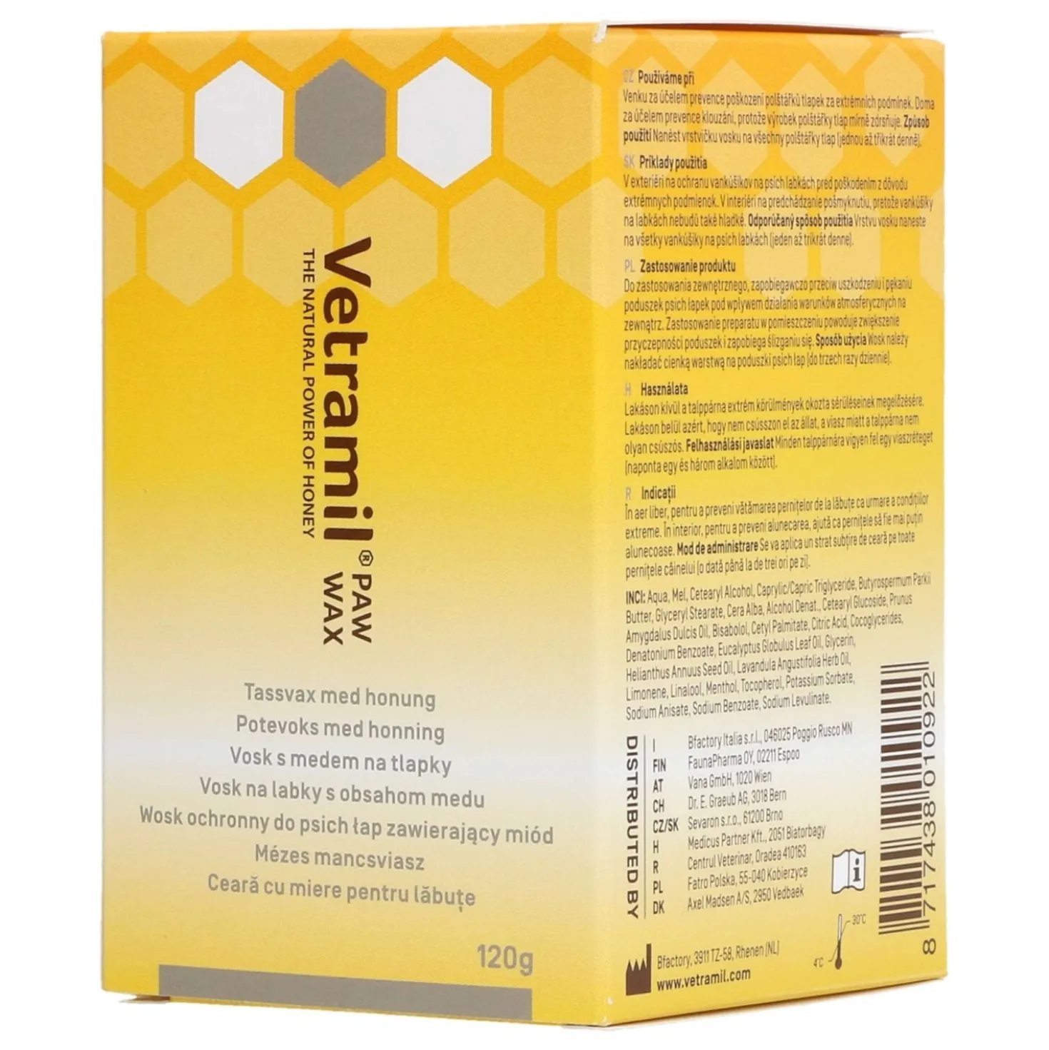 Vetramil Paw Wax