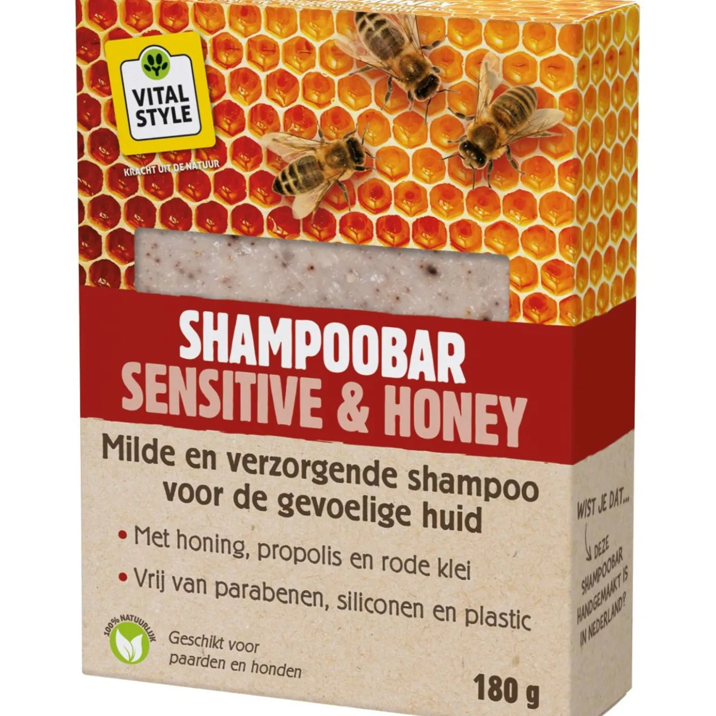 Vitalstyle Shampoo Bar Sensitive & Honey