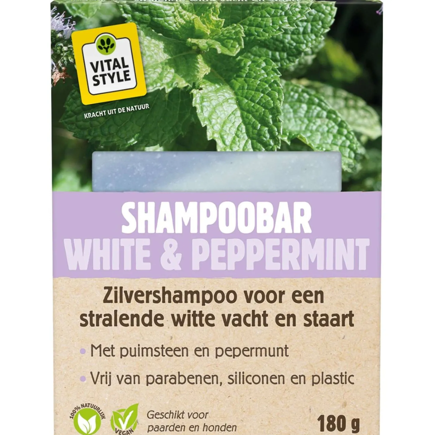 Vitalstyle Shampoo Bar White & Peppermint