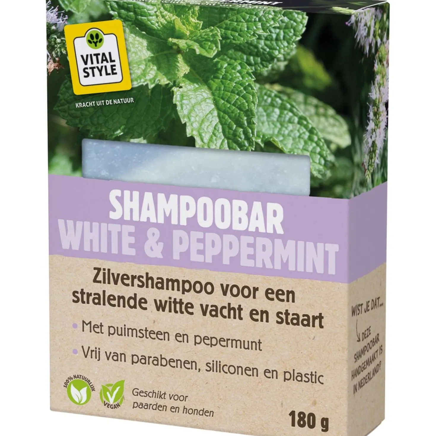 Vitalstyle Shampoo Bar White & Peppermint