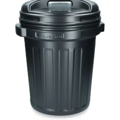Voerton met Draaisluiting 40L Zwart