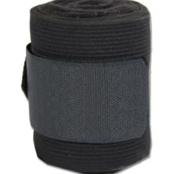 Waldhausen Bandages Elastic/Fleece 4 Stuk Zwart