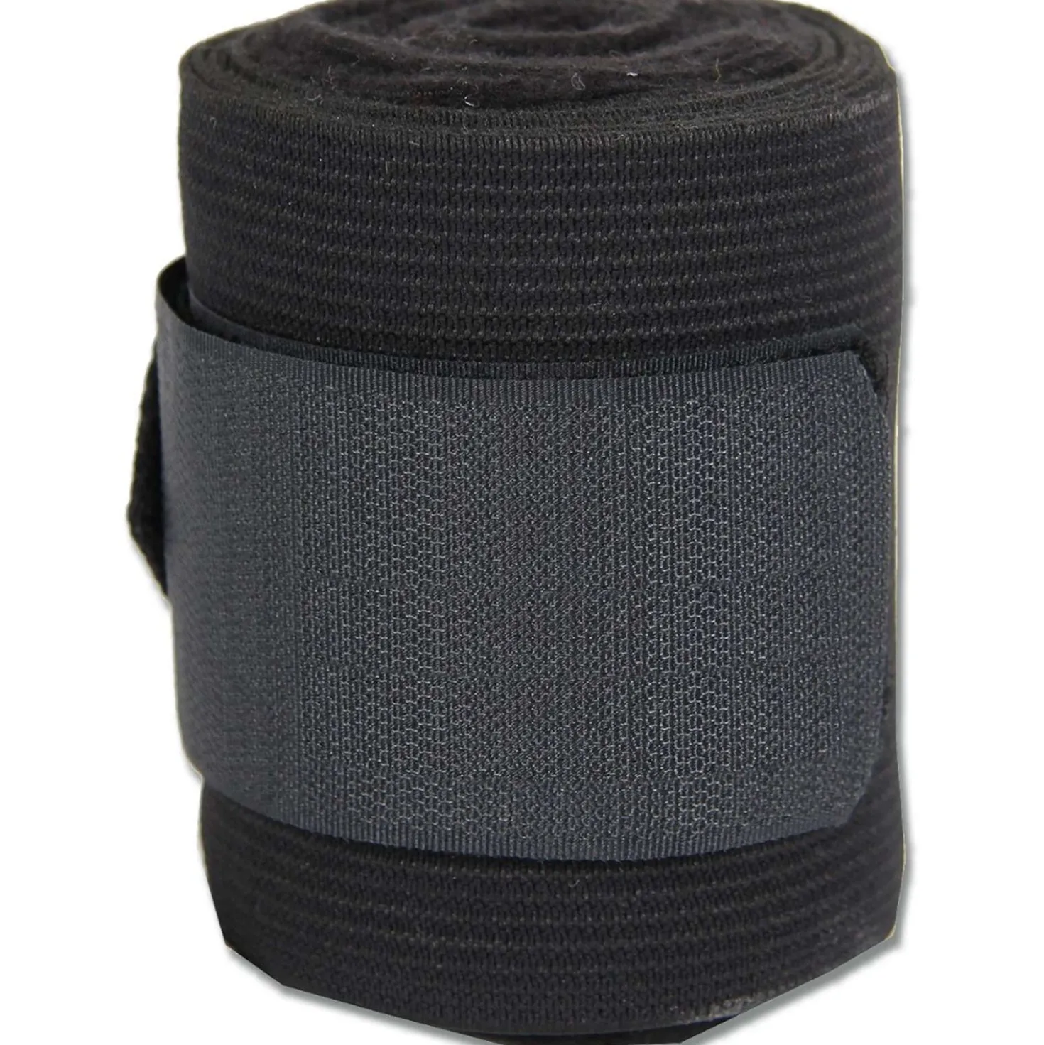 Waldhausen Bandages Elastic/Fleece 4 Stuk Zwart