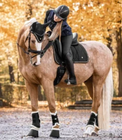 Waldhausen Beenbeschermers Comfort Zwart/Natuur