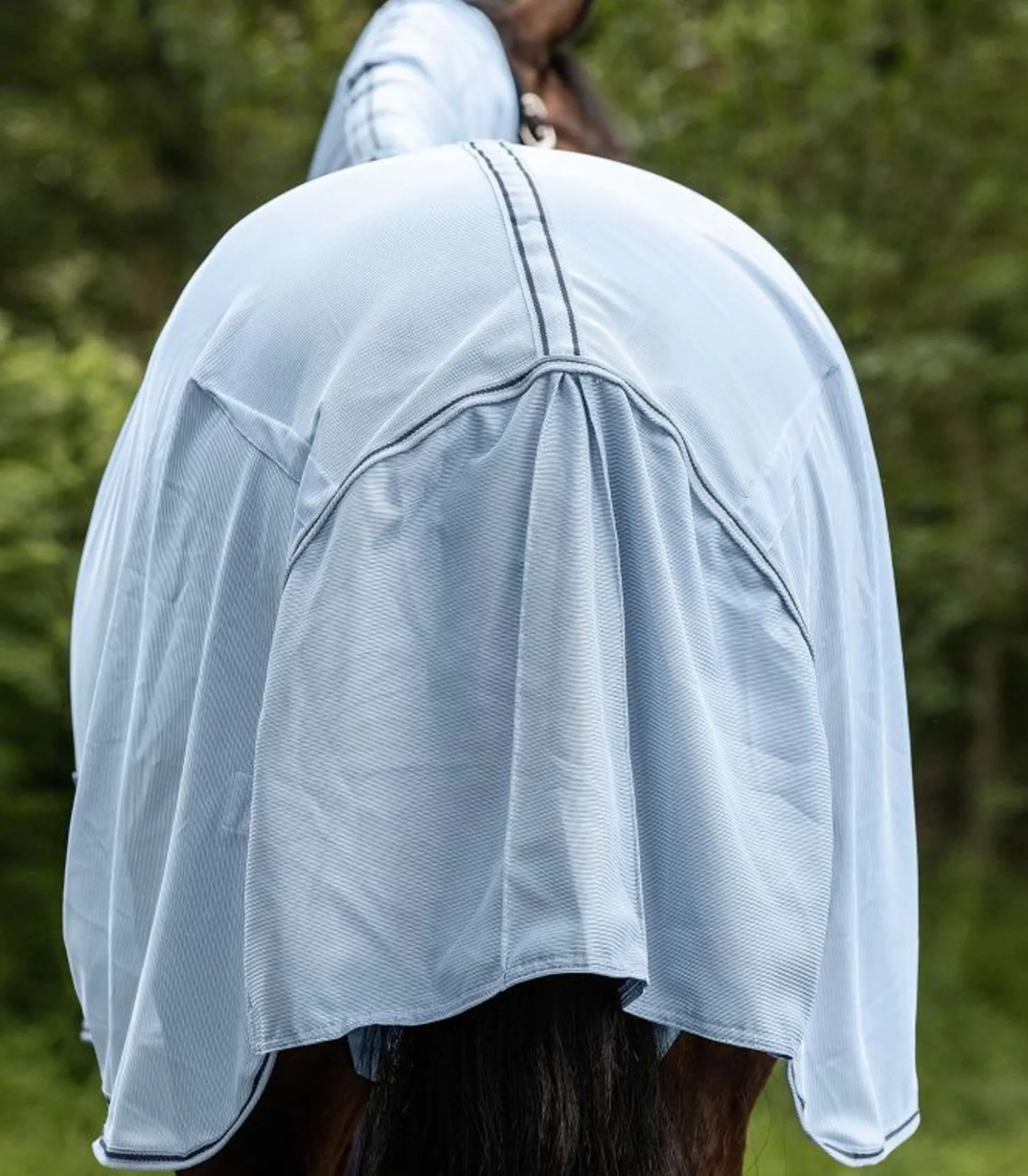 Waldhausen Eczeem/vliegendeken Protect Lichtblauw/Donkerblauw
