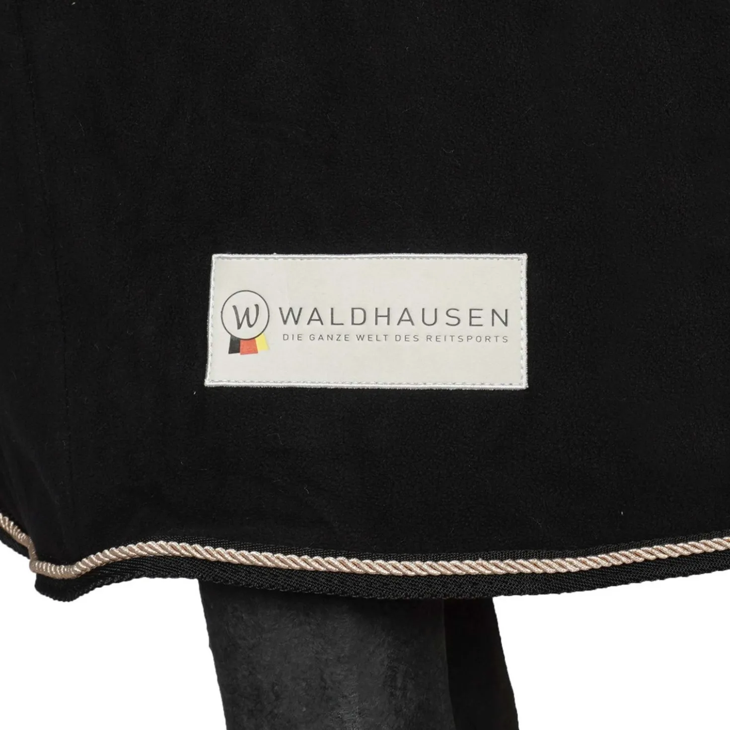 Waldhausen Fleecedeken Modern Zwart/Roségoud