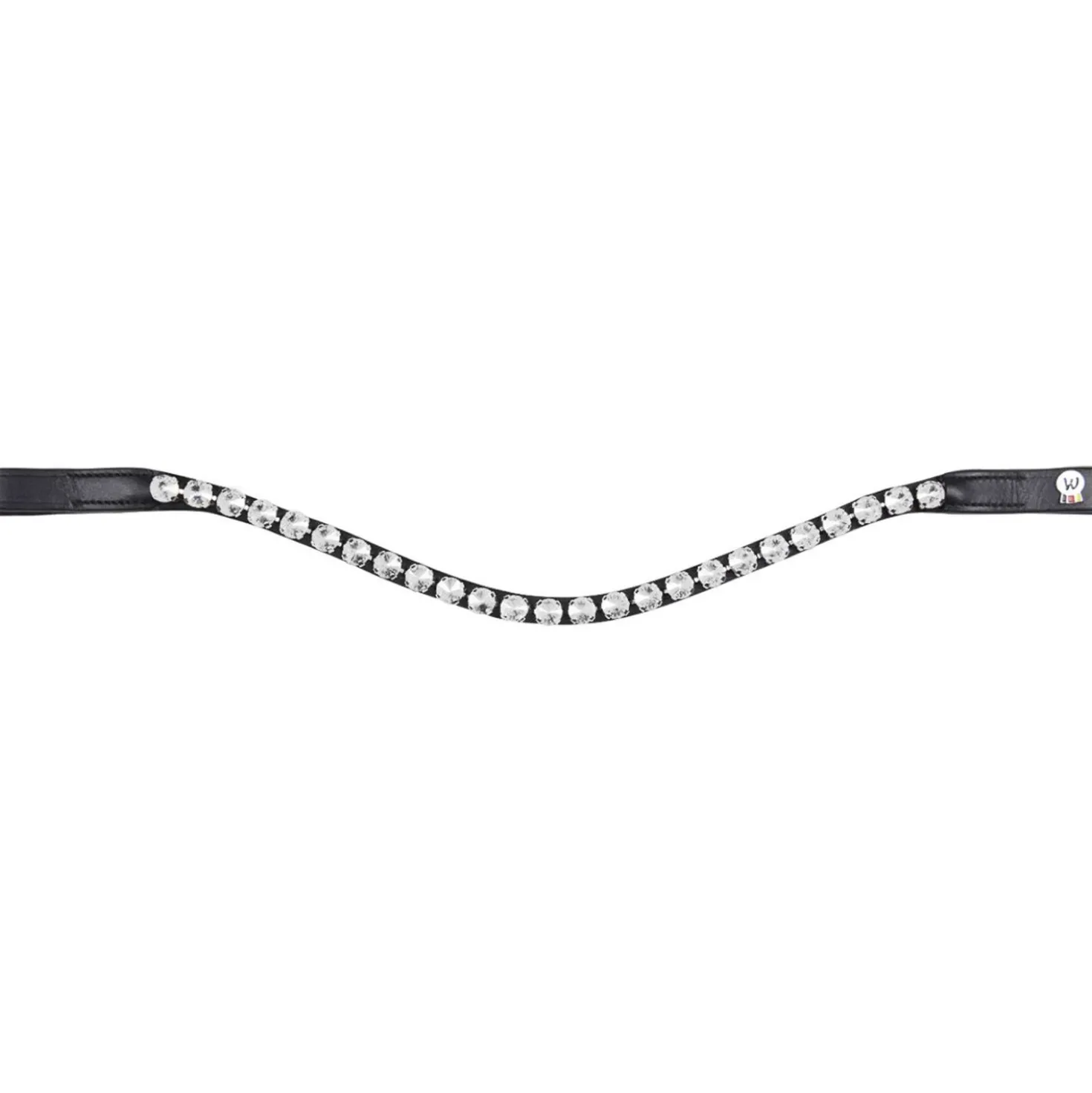 Waldhausen Frontriem X-Line Boost Zwart/Clear White