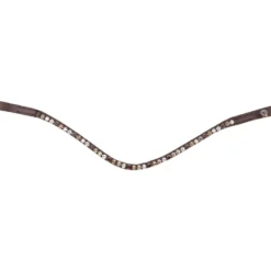 Waldhausen Frontriem X-Line Glam Bruin/Goud/Beige/Zilver