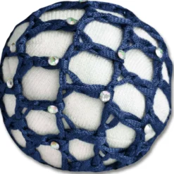 Waldhausen Haarnetje met Glittersteentjes Blauw