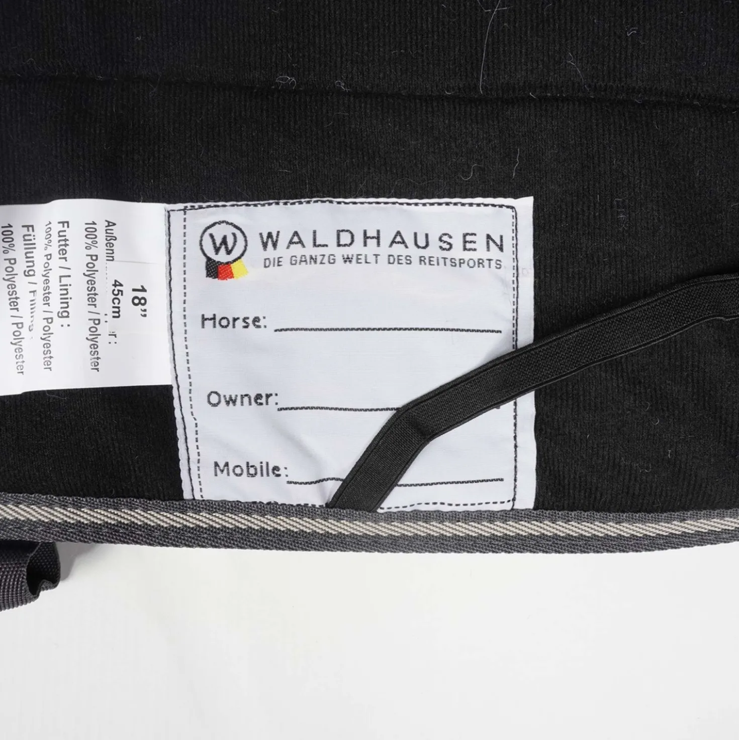 Waldhausen Hondendeken Comfort Line 200g Asphalt