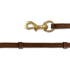 Waldhausen Ijslanderteugels Leder Bruin