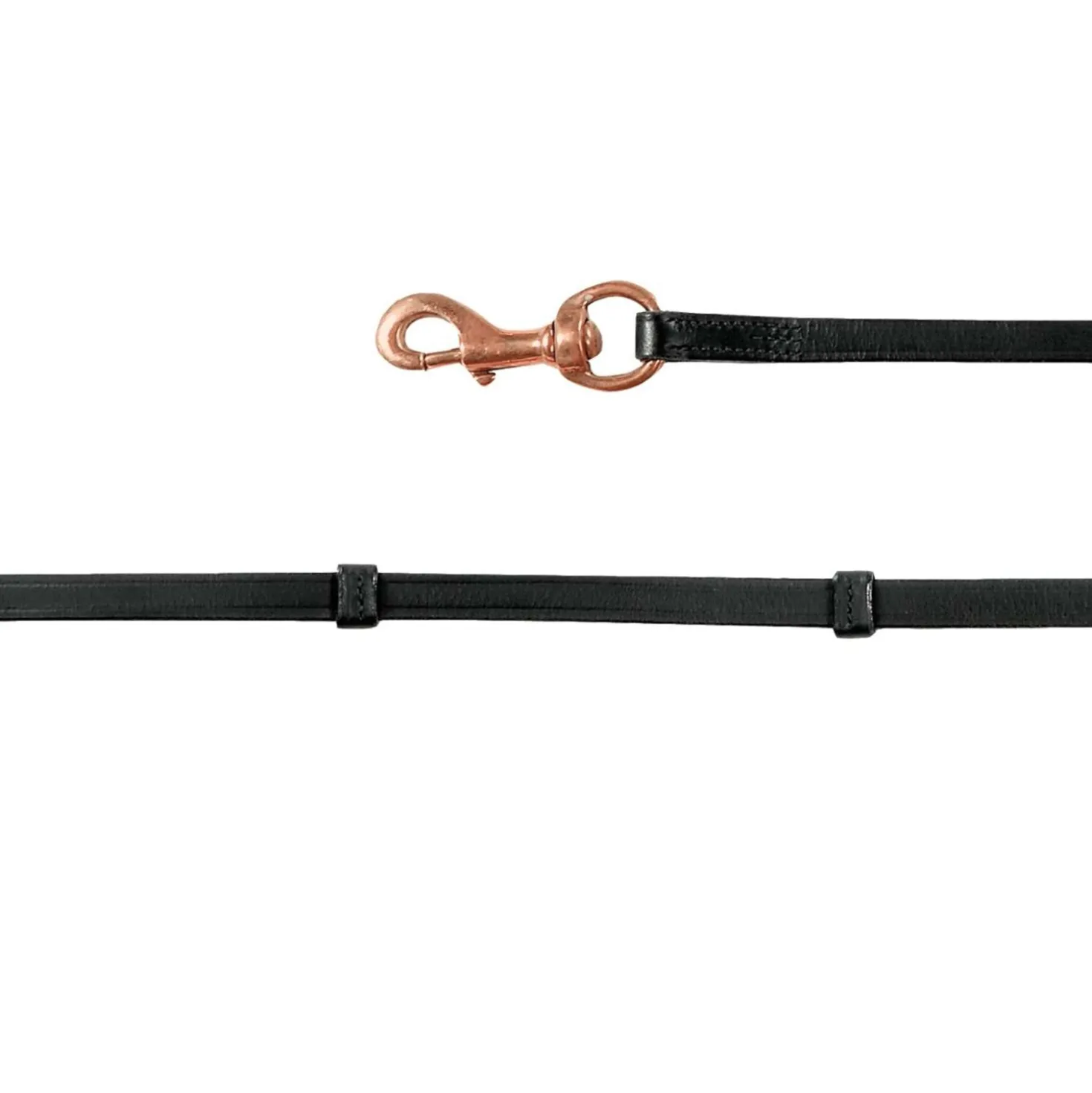 Waldhausen Ijslanderteugels Leder Zwart/Rosé