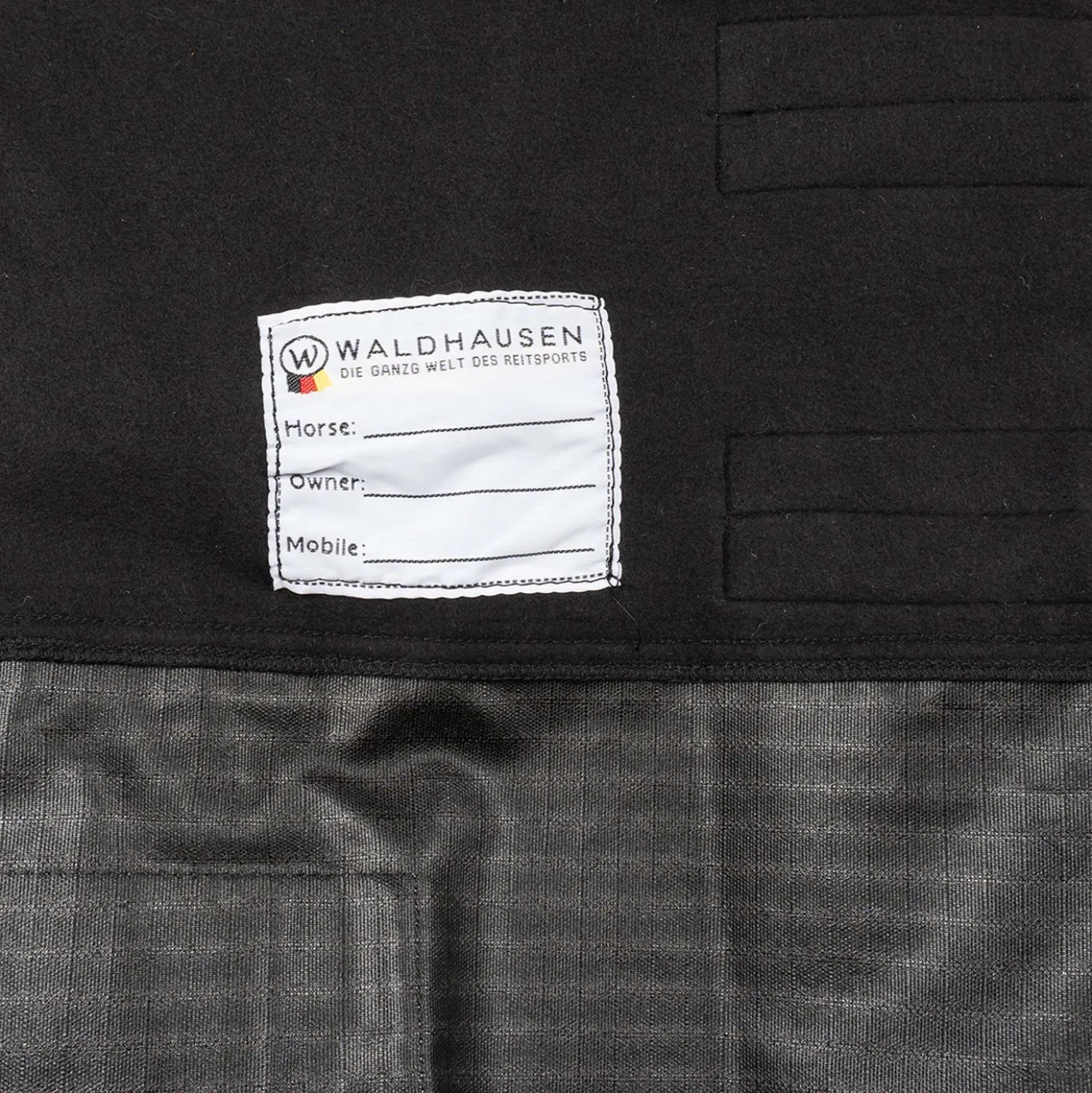 Waldhausen Outdoordeken Nordic Fleece 0g Zwart