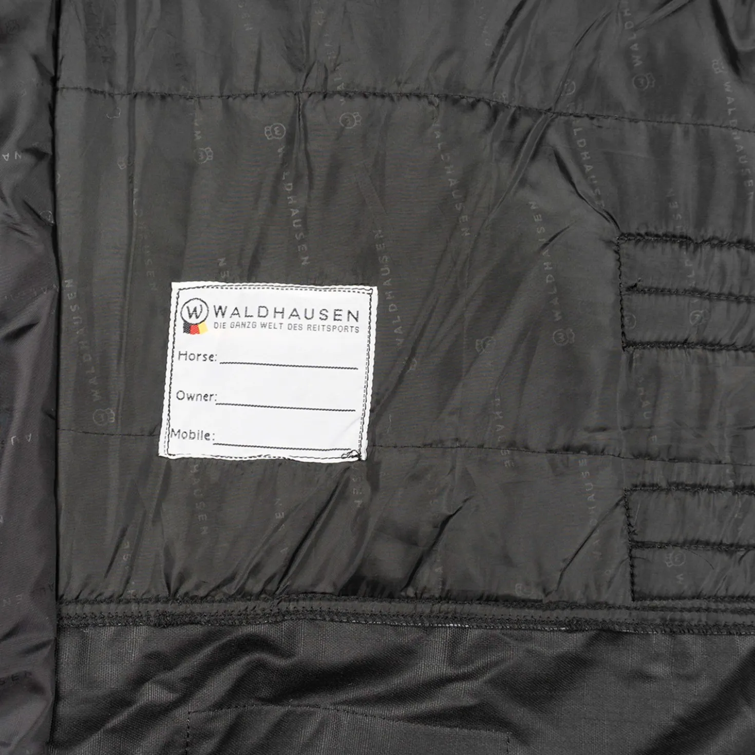 Waldhausen Outdoordeken Nordic 100g Zwart